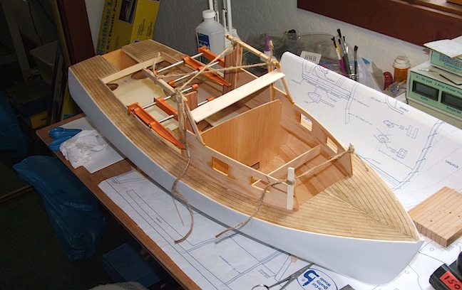 Building Lobster Boat
